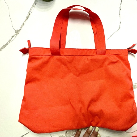 Nike Tech Tote Bag Orange with Silver accents - Picture 2 of 5